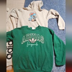 Adidas Originals Kids Green Sweatshirt